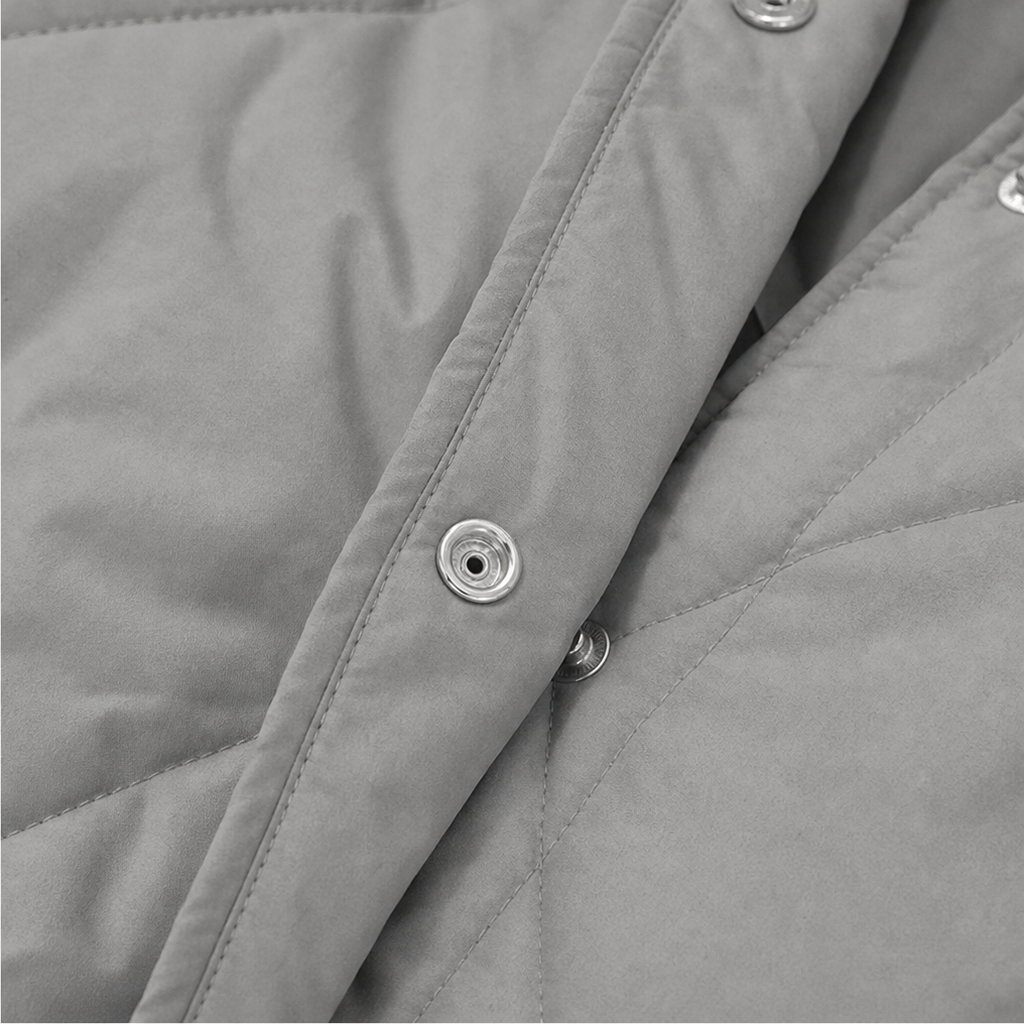 Wearbella | Diamond Quilted Hooded Puffer Jacket – Warm en Tijdloos