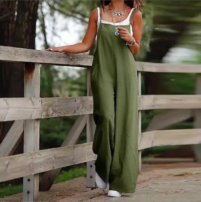 Elfriede | Damen Jumpsuit – Weit und Bequem für Jeden Anlass