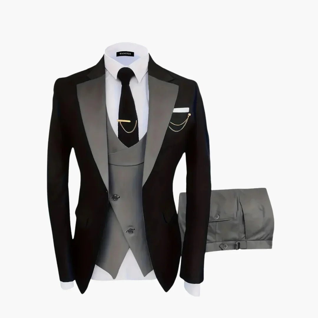Noble | Men's 3-Piece Wedding Suit – Elegant Style for Festive Occasions