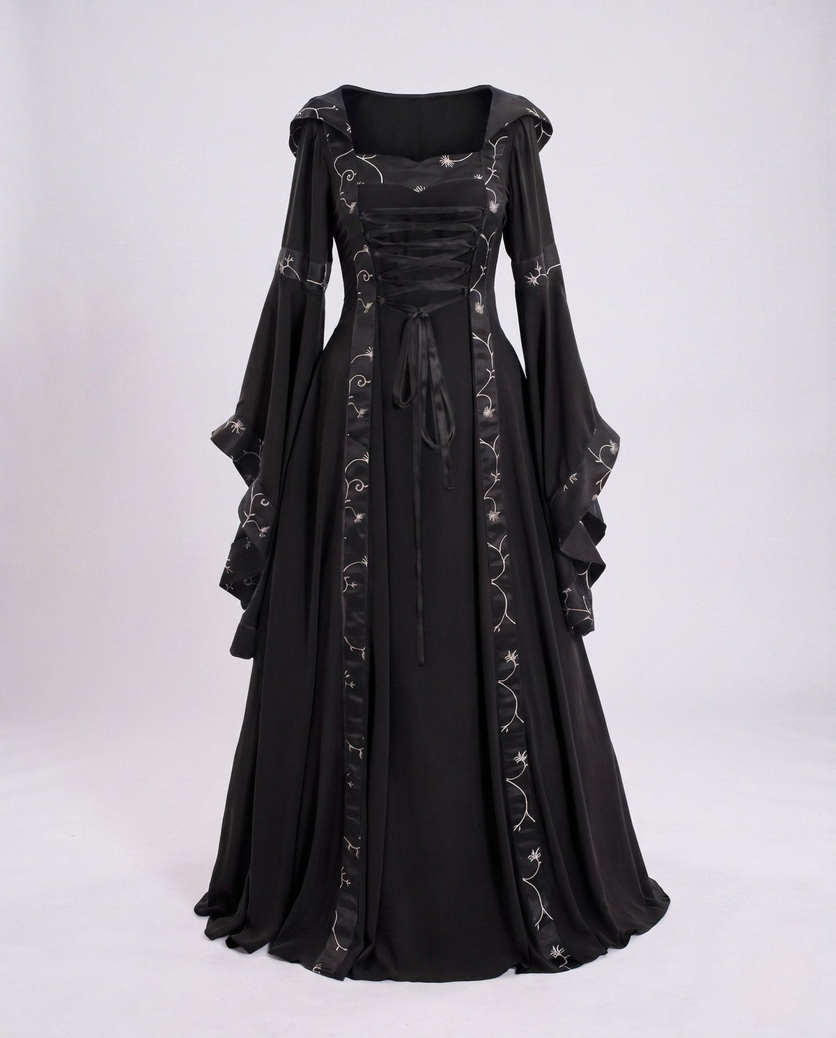 Drune | Historical Costume Dress with Elegant Lacing