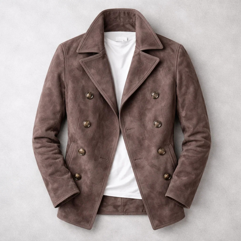 ASHFORD | Naval Coat – Eleganter Doppelreihiger Stil für Herren
