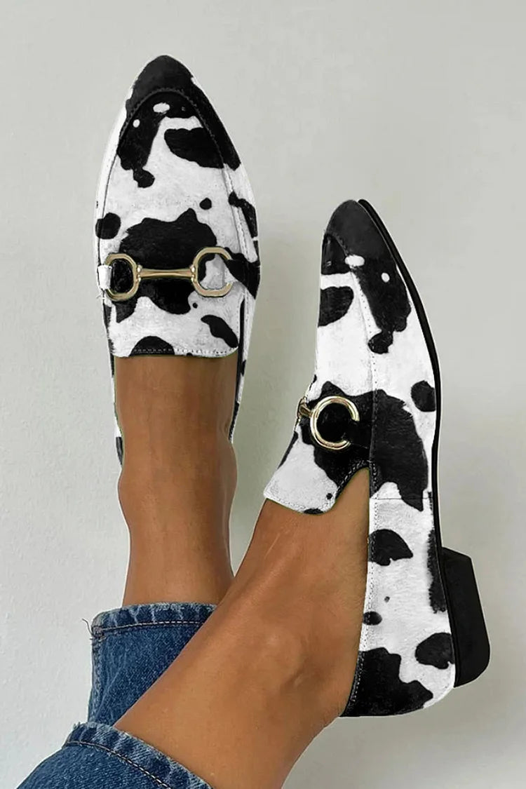 Jennifer | Gemusterte und stilvolle Damen Loafer