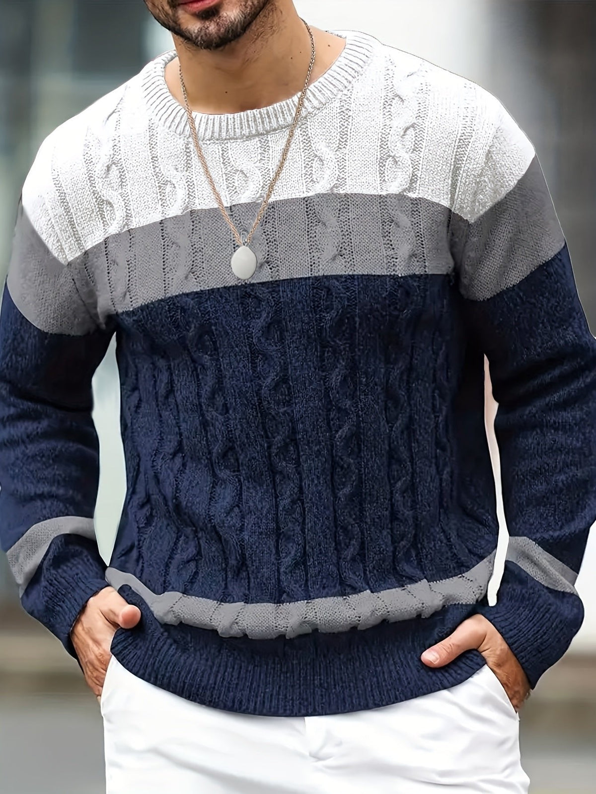 Mason | Cable-Knit Pullover for Effortless Everyday Style