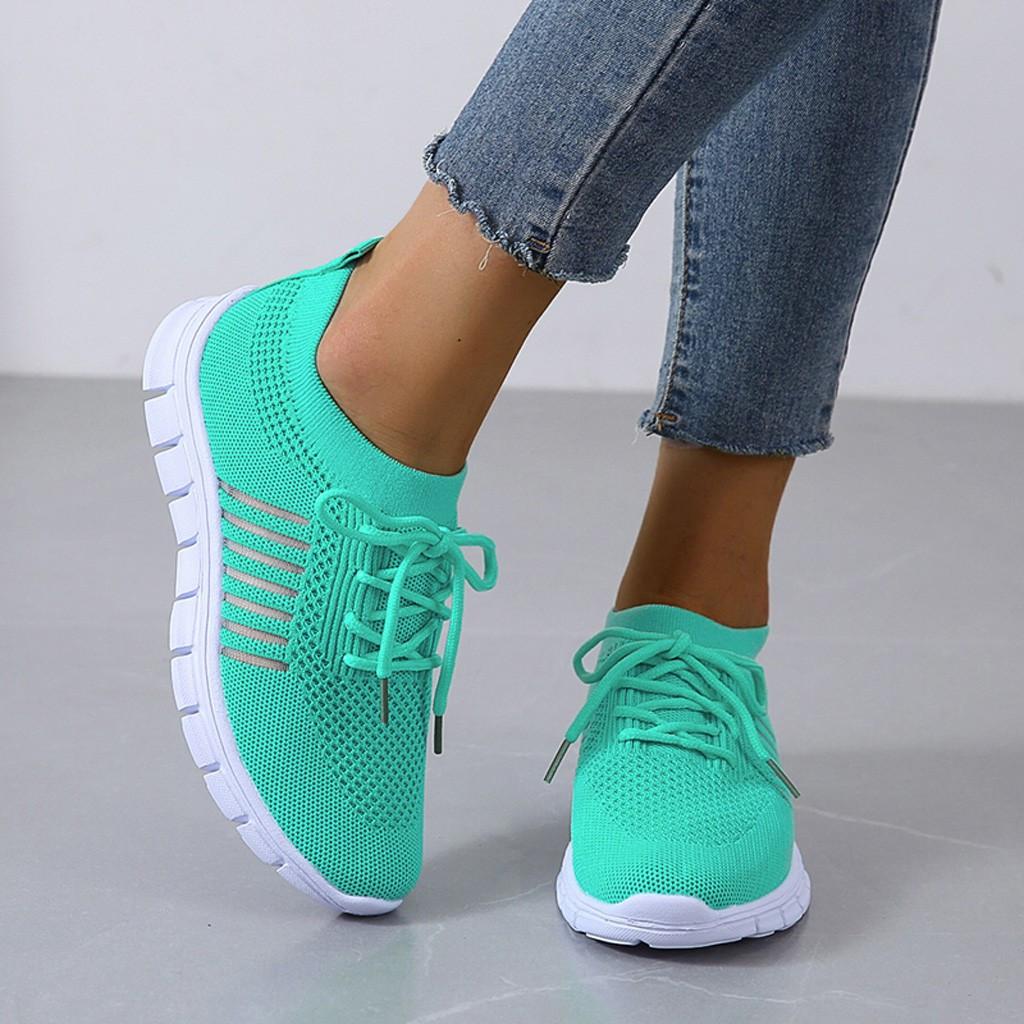 Olivia | Bequeme und stützende Orthopädische Flyknit Sneaker