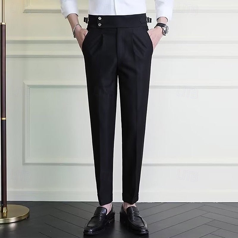 Quentin | Tailored Straight-Leg Trousers for Men