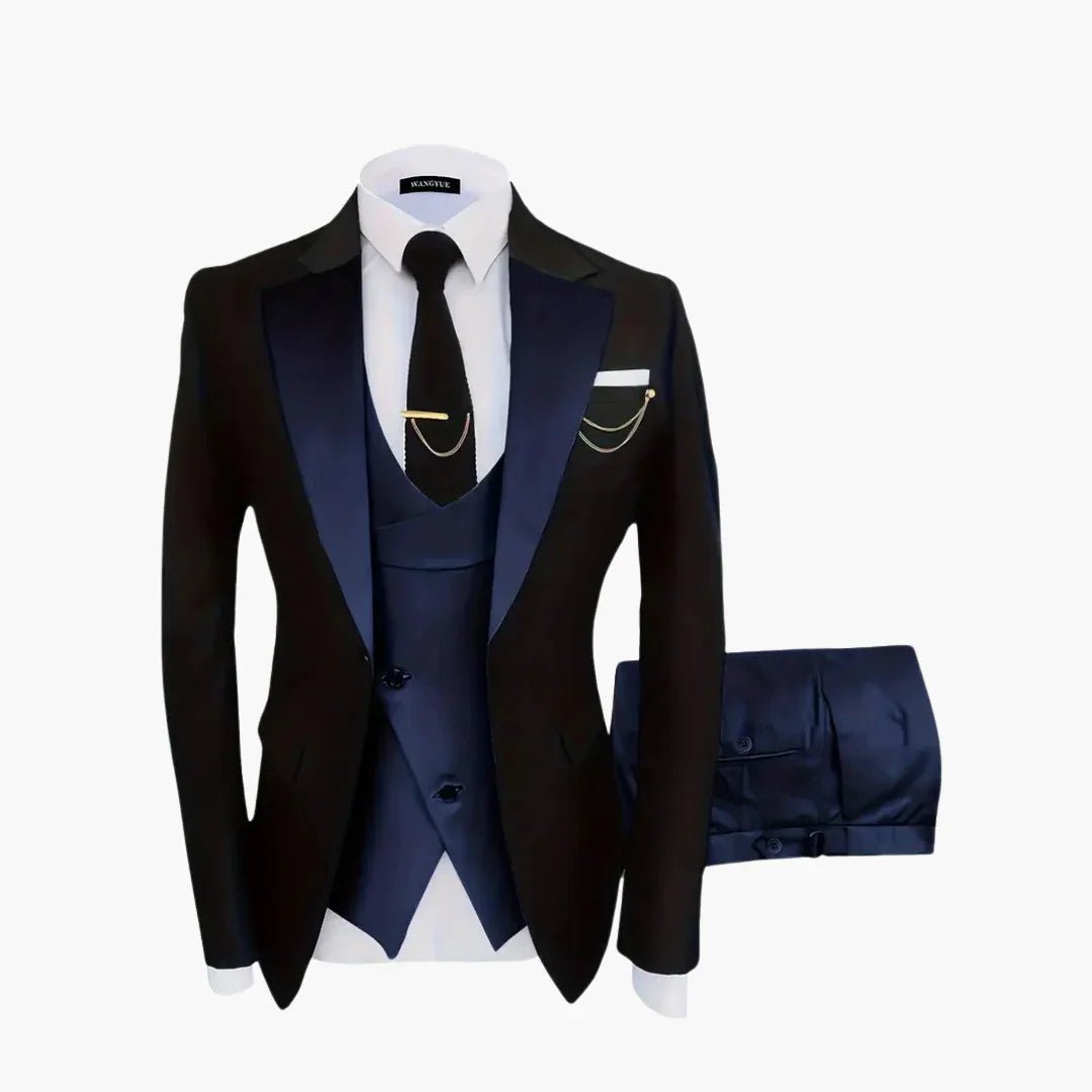 Noble | Men's 3-Piece Wedding Suit – Elegant Style for Festive Occasions