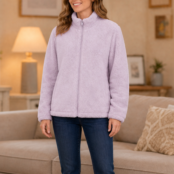 Velora | Fleecejacke mit Stehkragen – Warm und Bequem für Frauen