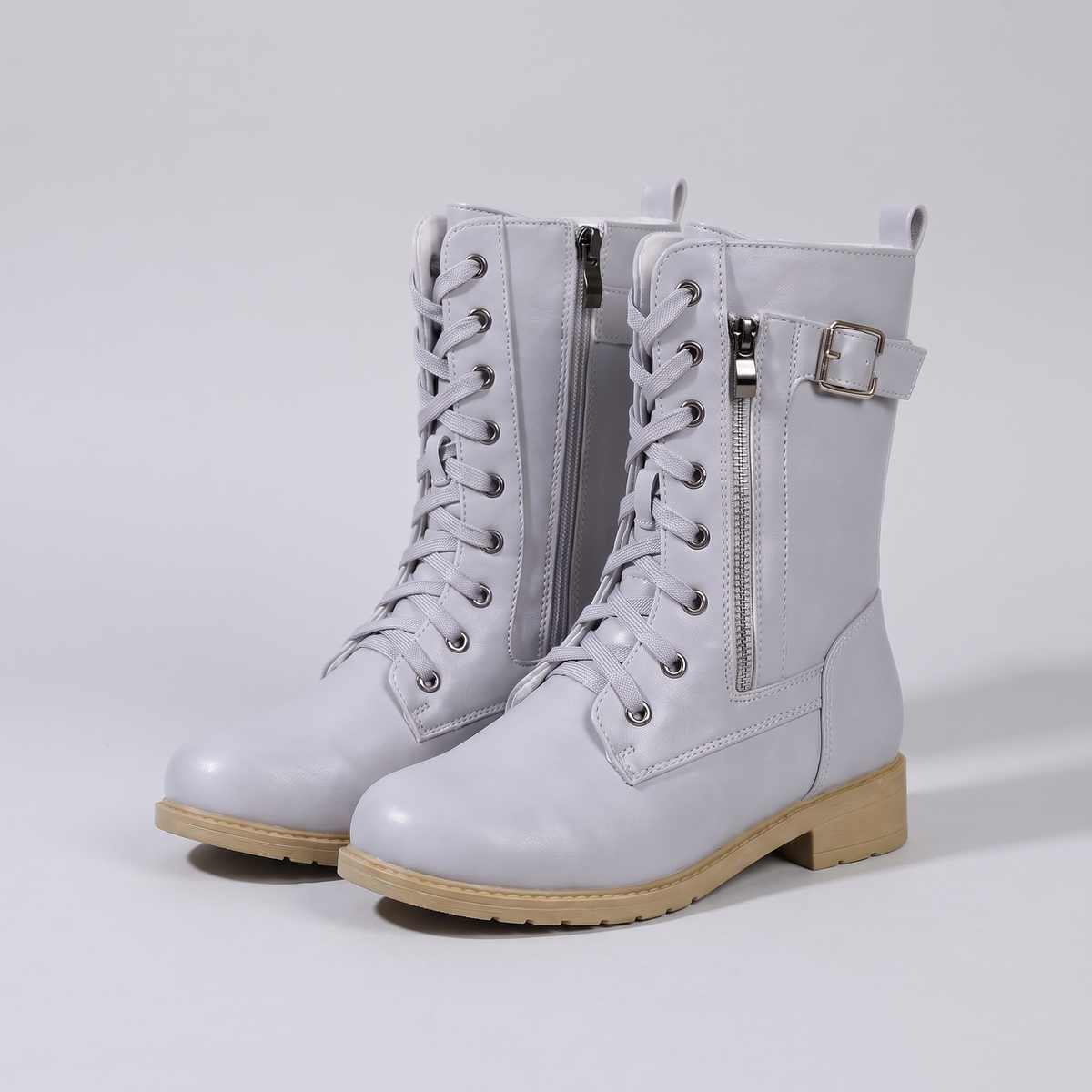 Cecily | Mid-Calf Boots – Elegante Schnürstiefeletten für Damen
