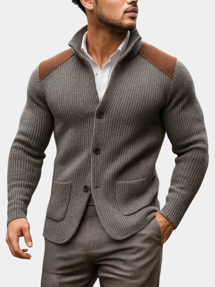 Niklas | Moderner und bequemer Strukturstrick Blazer