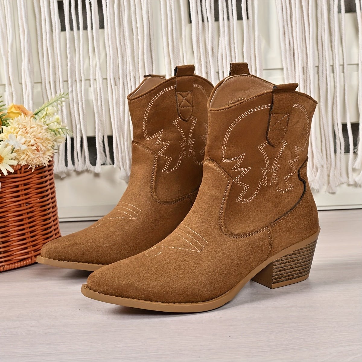 Amalia | Klassische und Komfortable Cowboy Stiefel