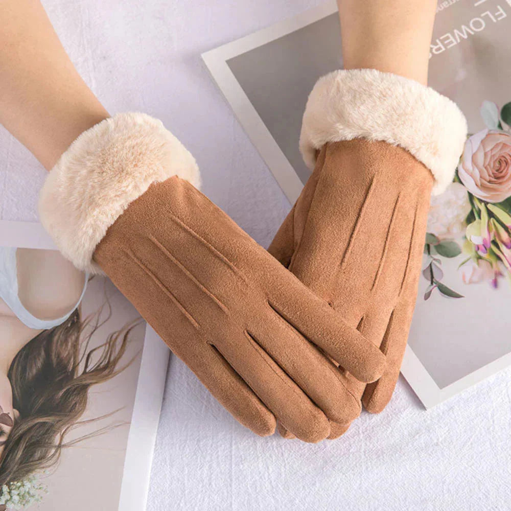 Wolff | Suede Gloves – Chic Winter Style for Women