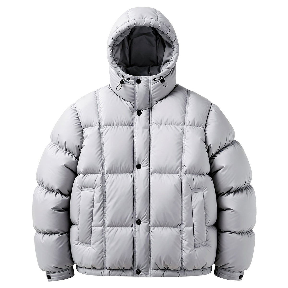 Haven | Hooded Down Puffer Jacket for Men – Casual Loose Fit