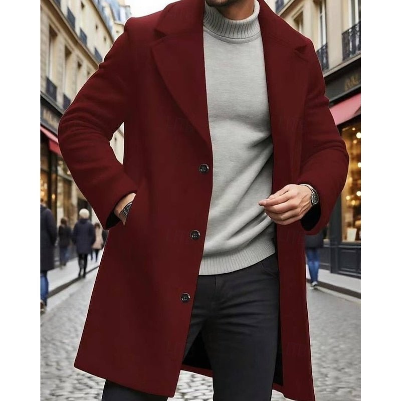 Callahan | Long Overcoat for Men – Timeless Everyday Style
