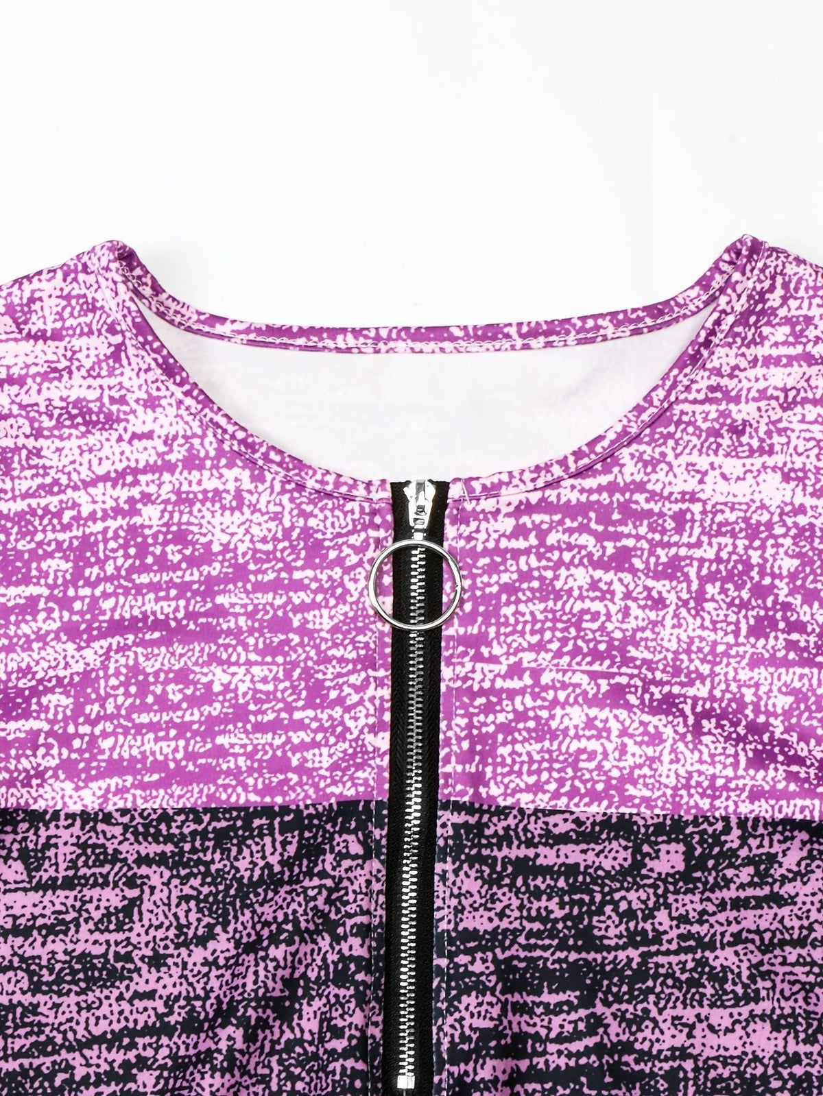 Ophelia | Colorblock Quarter-Zip Top – Effortless Everyday Style