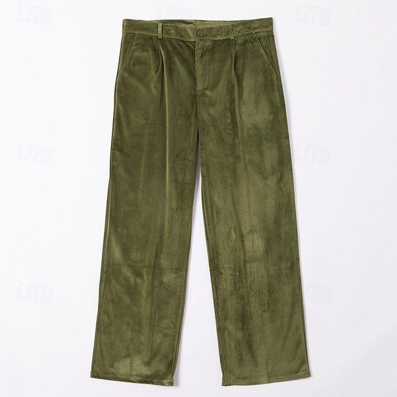 Rupert | Tailored Straight-Leg Trousers – Effortless Style for Men