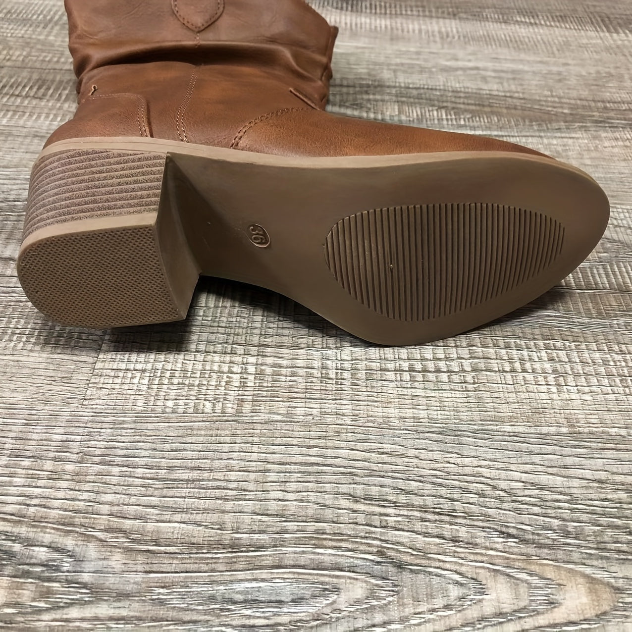 Sophia | Elegante und bequeme Cowboystiefel mit weitem Schaft