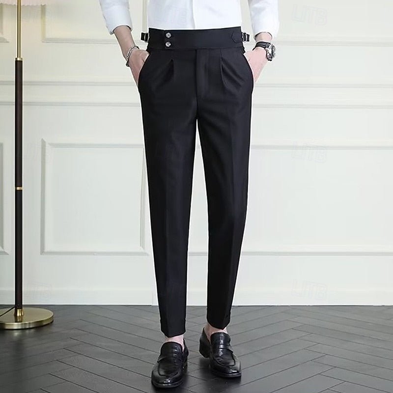 Quentin | Tailored Straight-Leg Trousers for Men