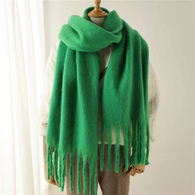 Drune | Oversized Scarf – Soft Wool Wrap for Women