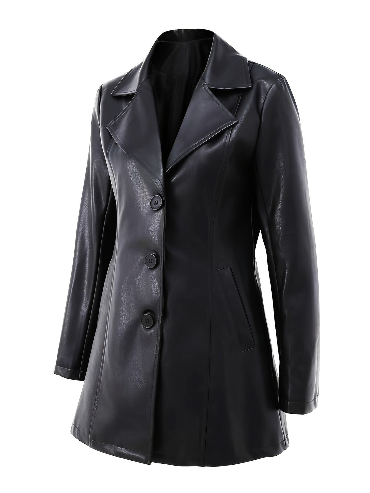 Rosaline | Taillierter Mid-Length Coat – Elegantes Design für Frauen