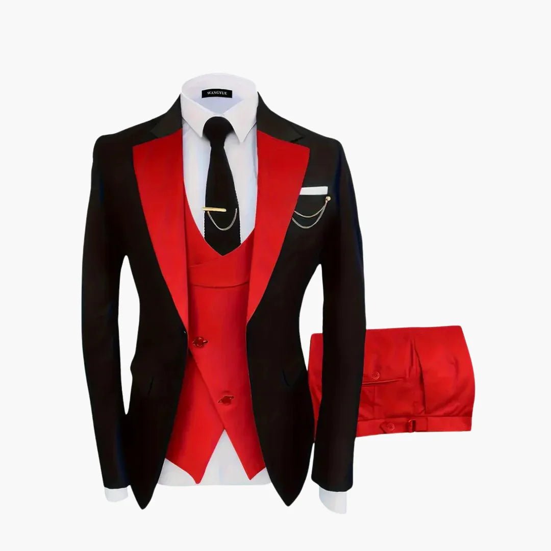 Noble | Men's 3-Piece Wedding Suit – Elegant Style for Festive Occasions