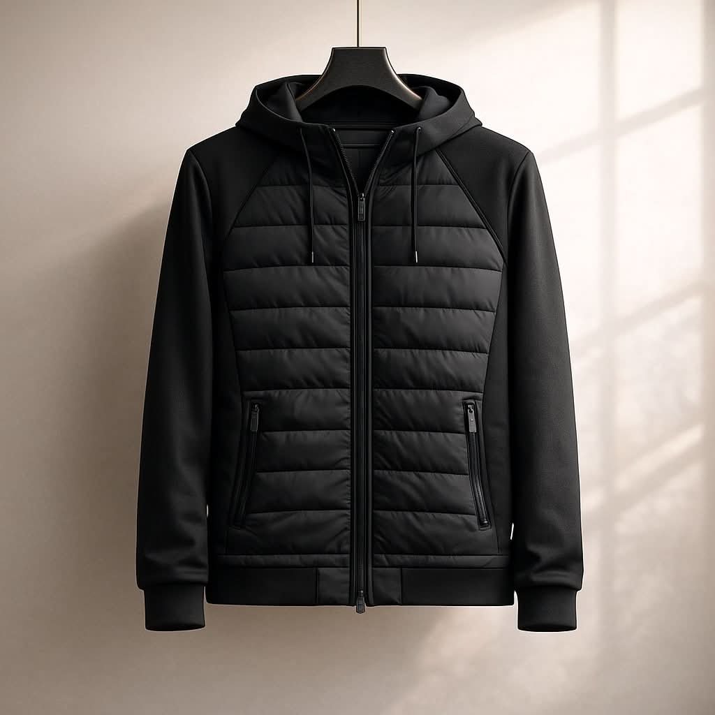 Ridgefield | Zip Hoodie – Comfortabele Gewatteerde Jacks