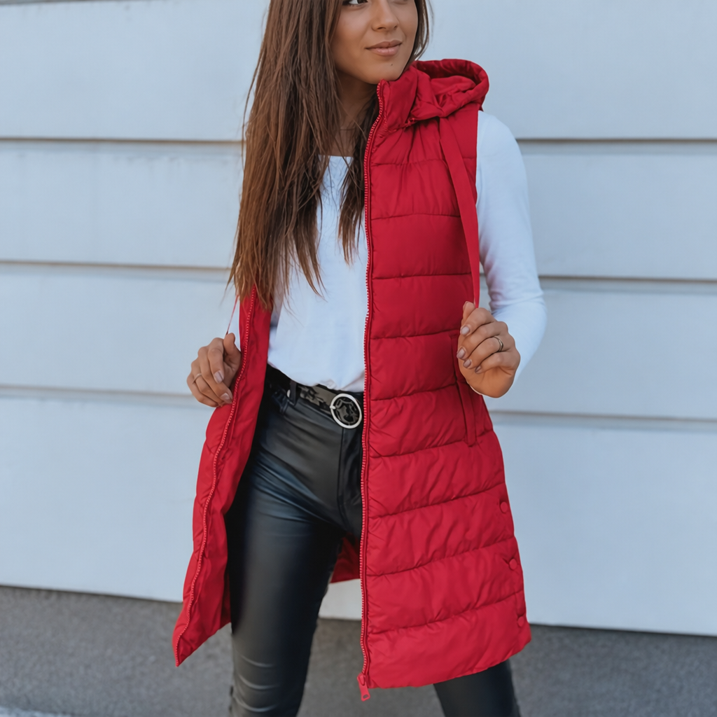 Wearbella | Longline Puffer Vest – Warm en Casual Damesstijl