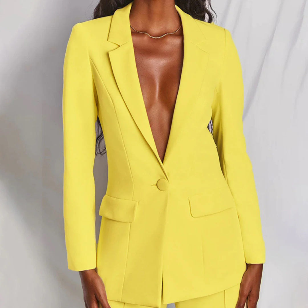Valeria | Elegantes Damen Blazer und Hosen Set