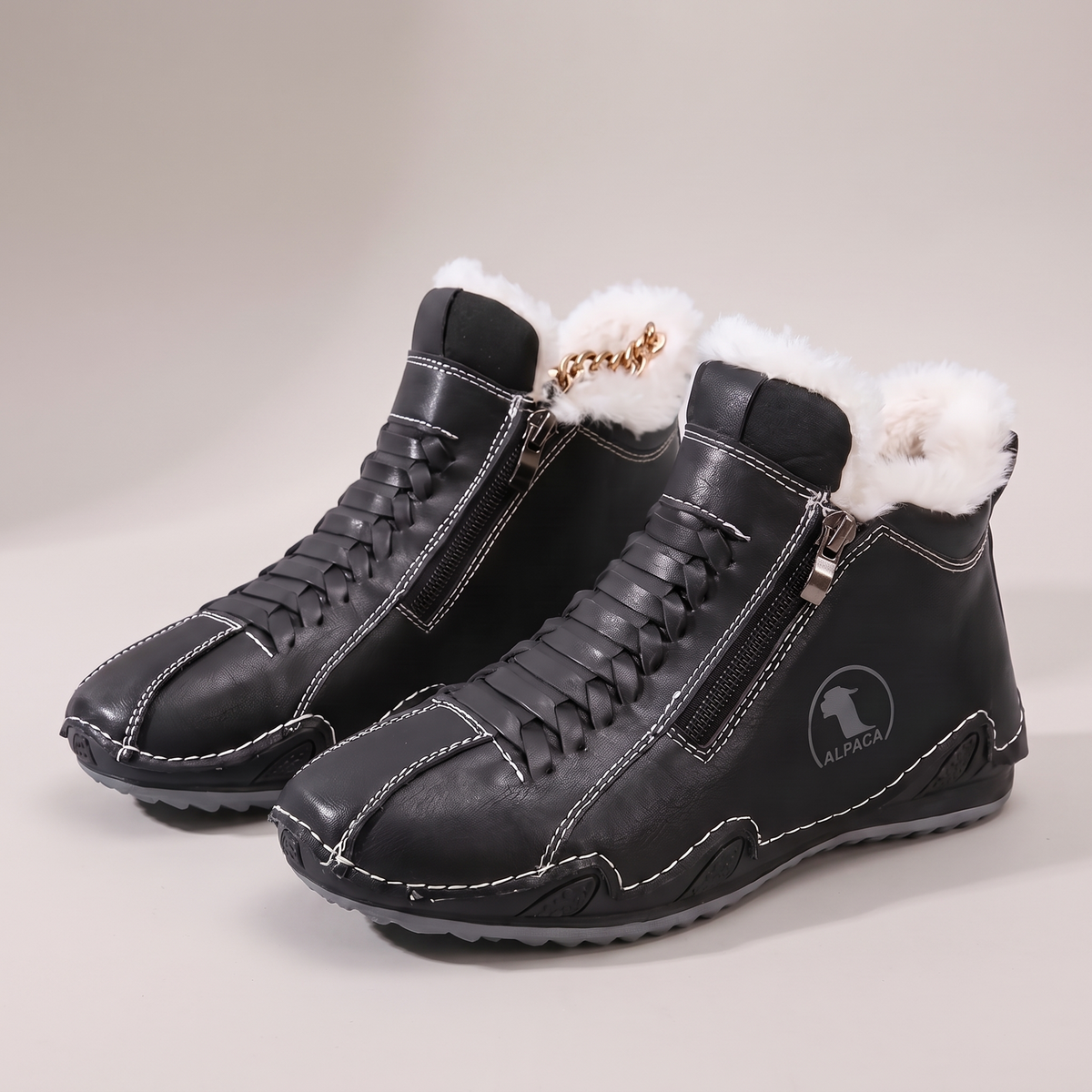 Alpaca | Winter Boots – Fur-Lined Design für Damen