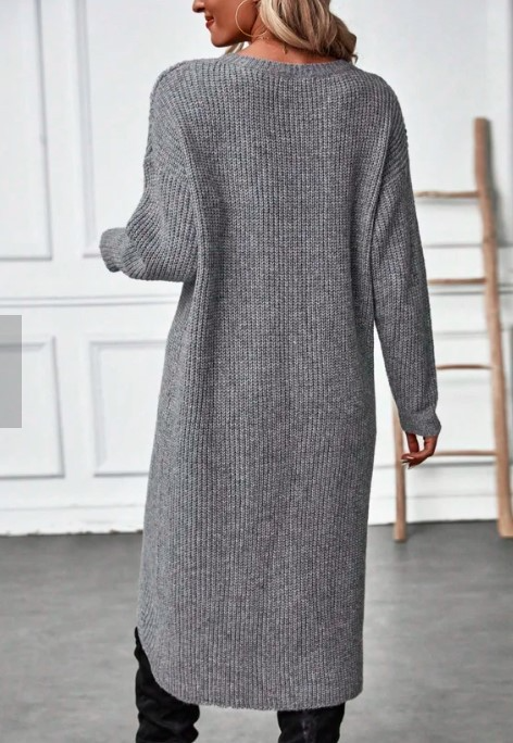 Olivia | Strickkleid – Elegantes Langes Design für Frauen