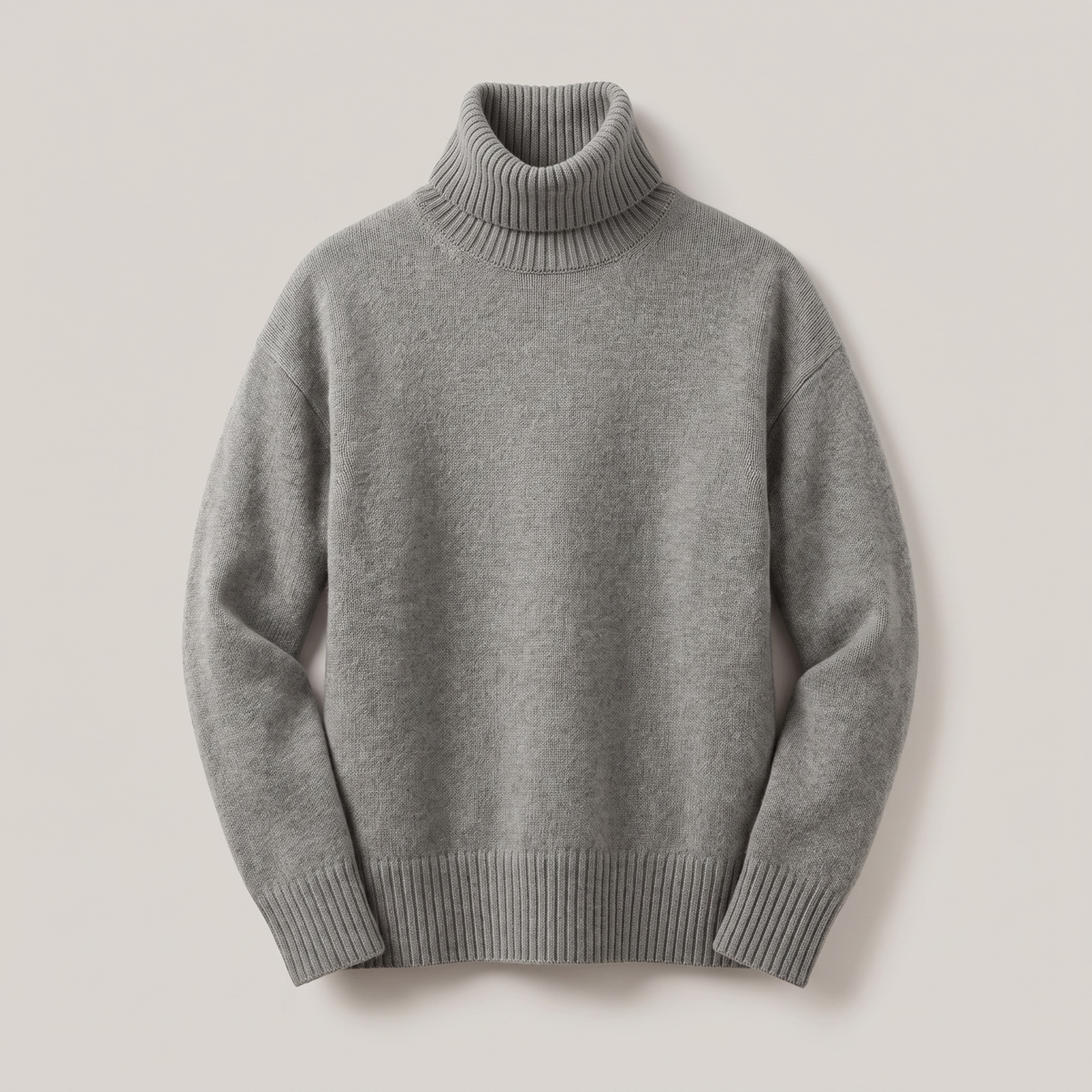 AURORA | Cashmere Turtleneck Sweater – Relaxed Oversized Style