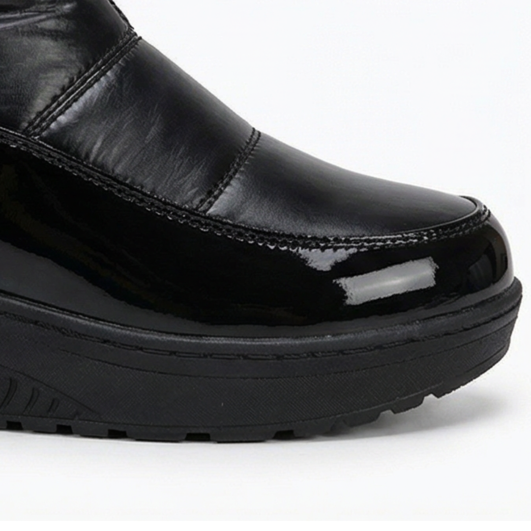 Velura | Fleecegefütterte Überknie Stiefel für Damen