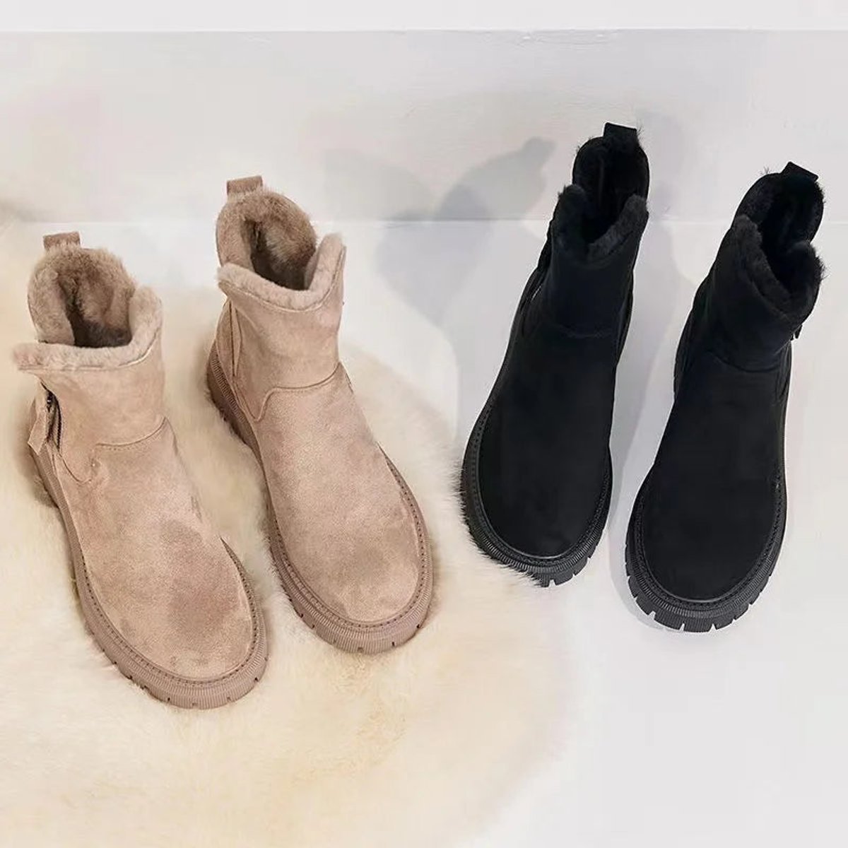 Marlene | Stiefeletten – Gefütterte Winterstiefel für Damen