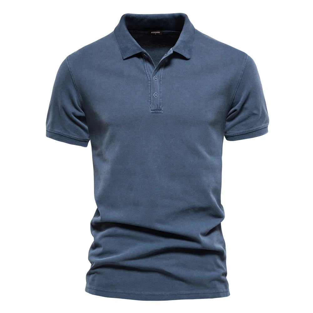 Justin | Polohemd – Klassischer Everyday Stil für Herren