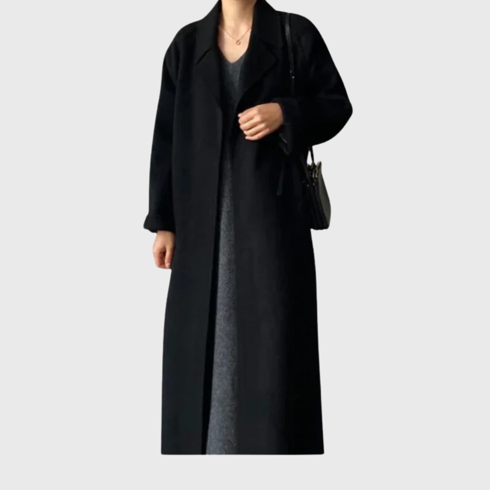 Veronika | Classic Wool Winter Coat – Elegant Warmth for Women