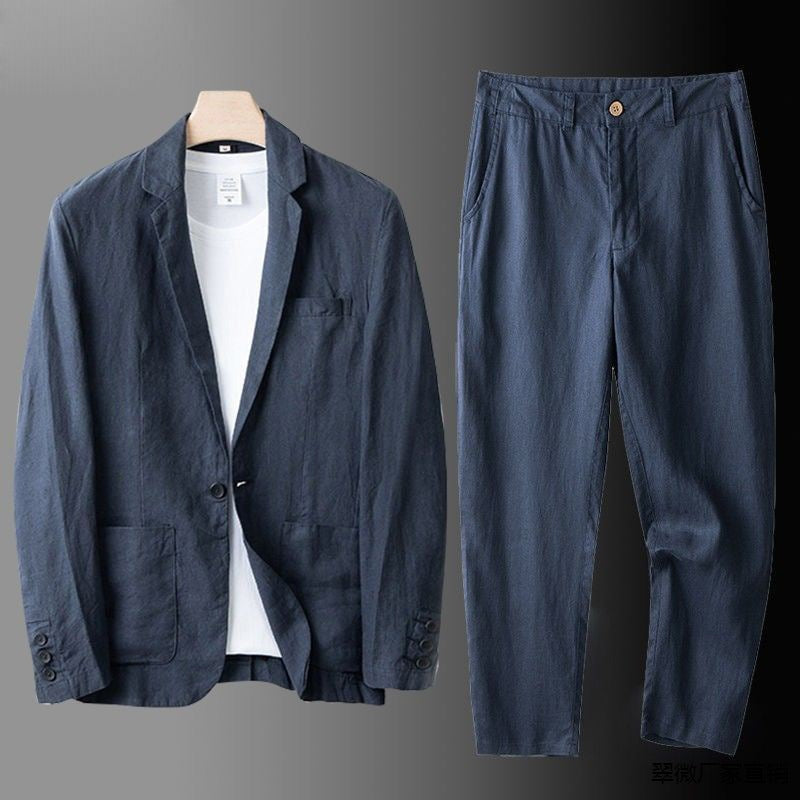 Maximilian | Leichter und eleganter Herren Leinen Blazer