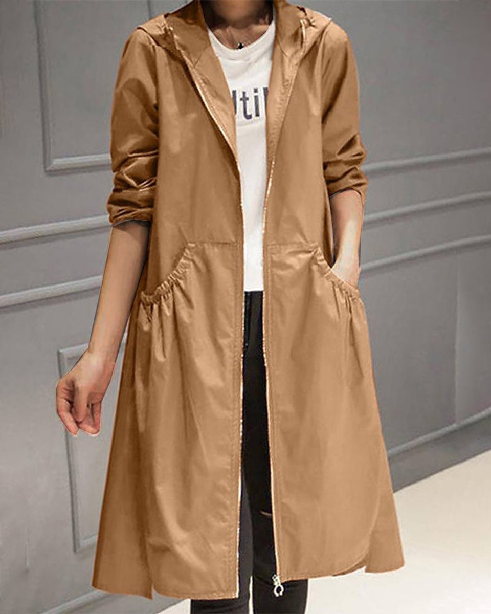 Mandy | Elegante und bequeme wasserdichte Damenjacke