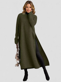 Nora | Elegantes und Bequemes Strick Maxikleid