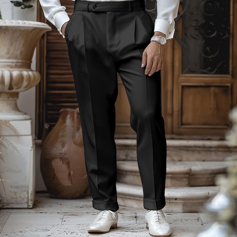 Reid | Tailored Straight-Leg Dress Pants for Men
