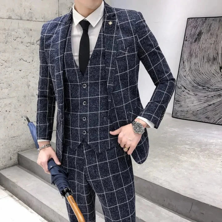 Men's Suit | 3-Piece Wedding Suit for Classy Occasions