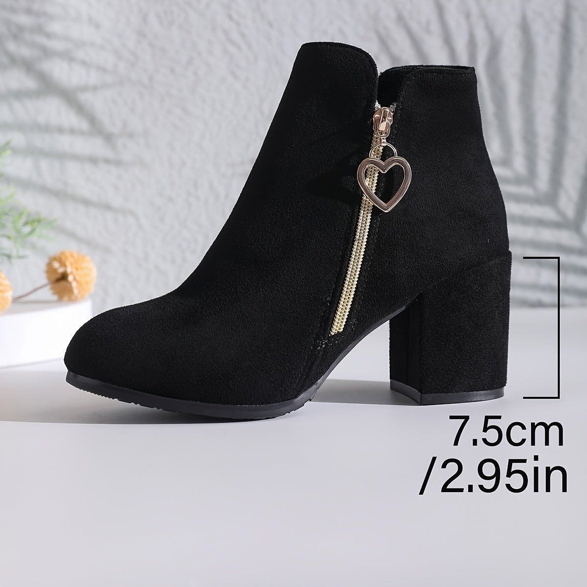 Penelope | Block-Heel Ankle Boots – Eleganter Stil für Frauen