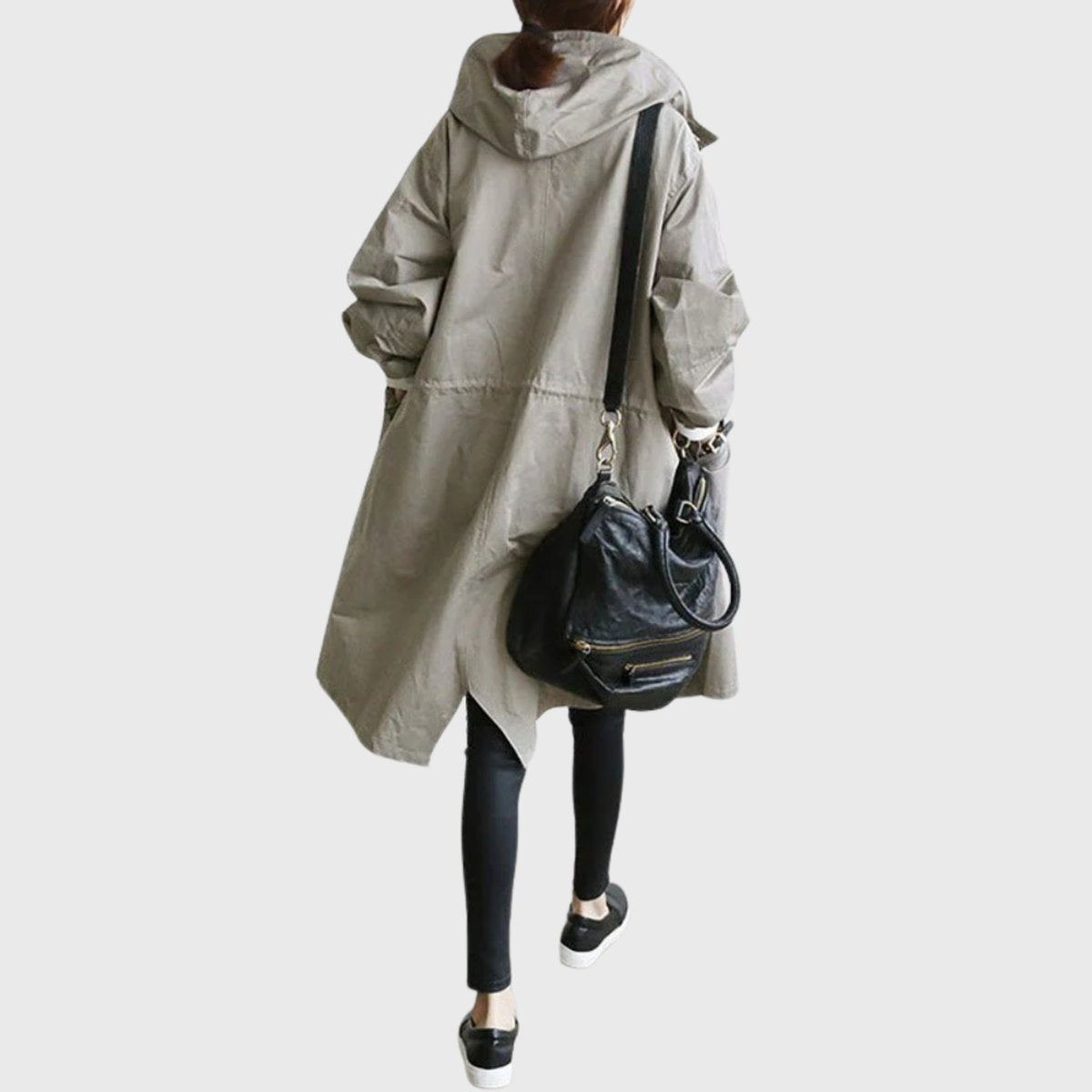 Christin | Wasserabweisender und eleganter Kapuzen Trenchcoat