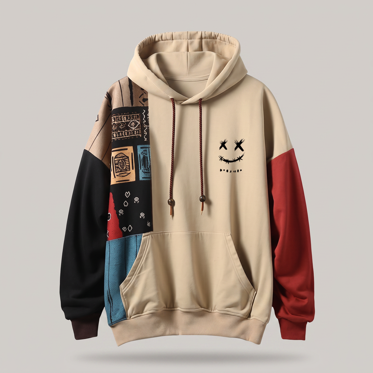 Riot | Contrast Hoodie – Bold Design für lässigen Stil