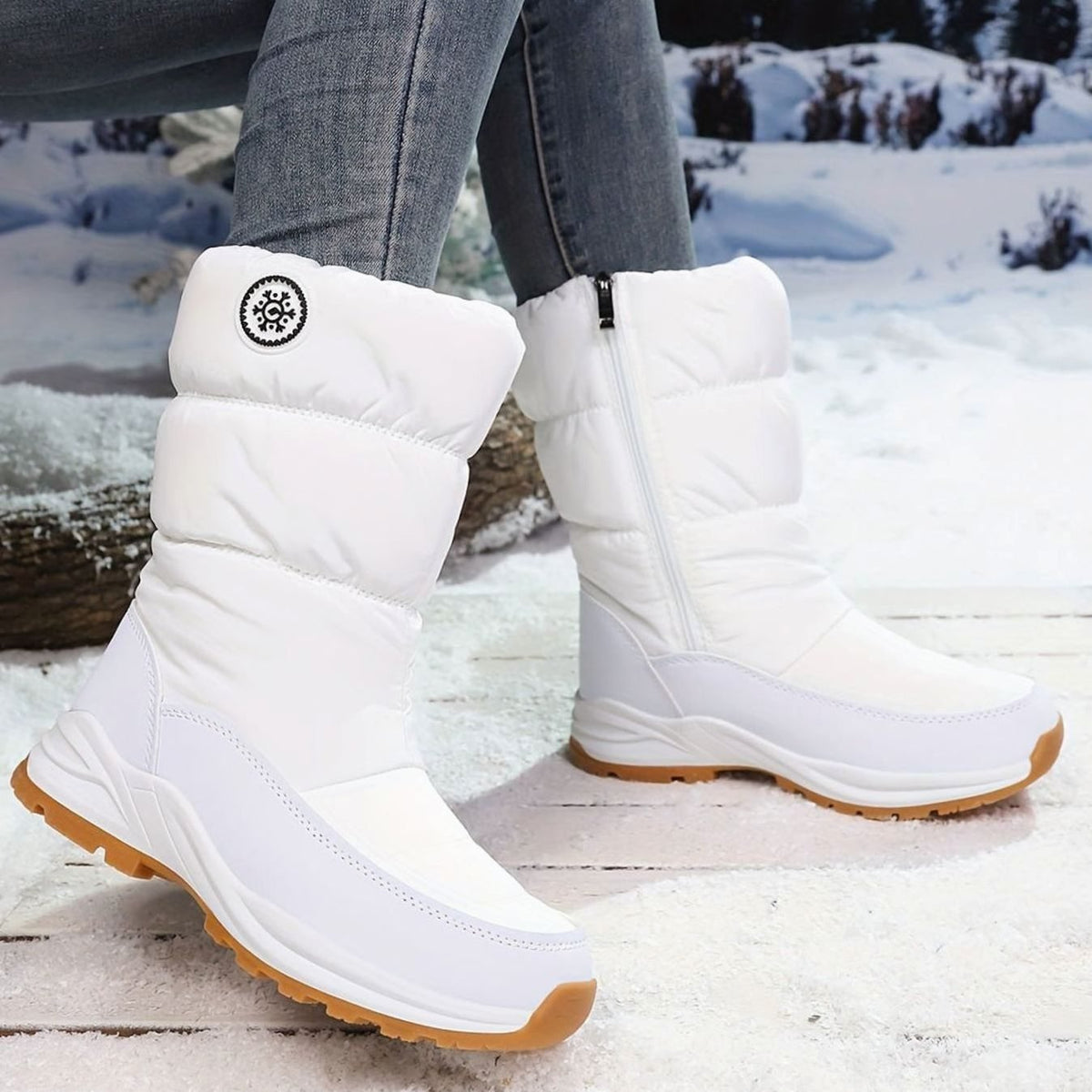 Mia | Winterstiefel – Warm gefüttert und wasserdicht für Damen