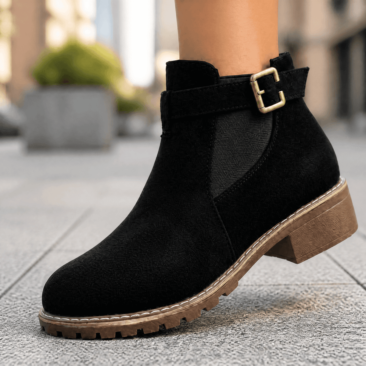 Solace | Ankle Boots – Bequeme Slip On Style für Frauen