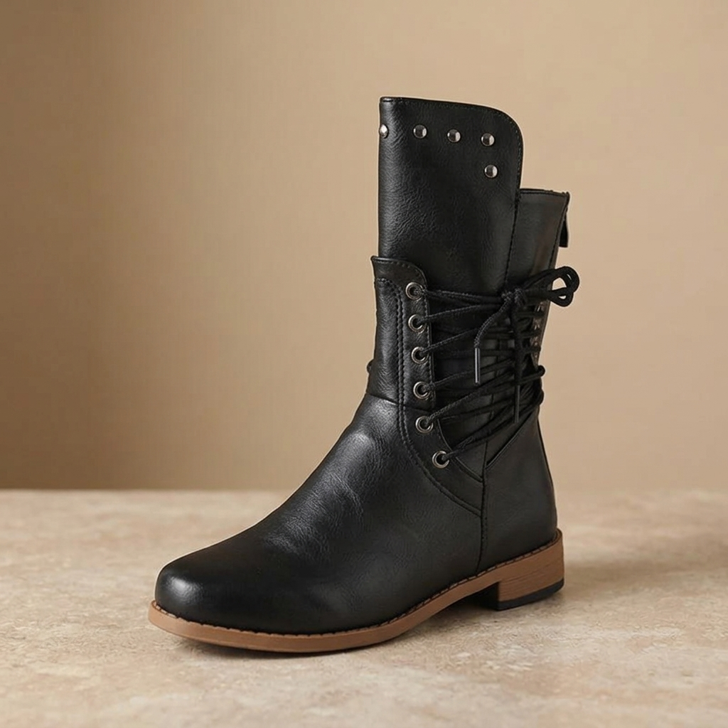 Westlyn | Lace Up Ankle Boots mit Wollfütterung für Damen
