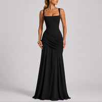 Elise | Leichtes und bequemes Herbsthochzeits Maxikleid