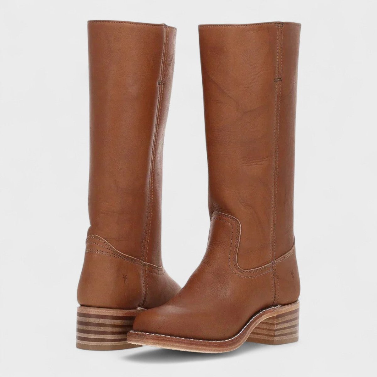 Emma | Elegante Western kniehohen Lederstiefeln
