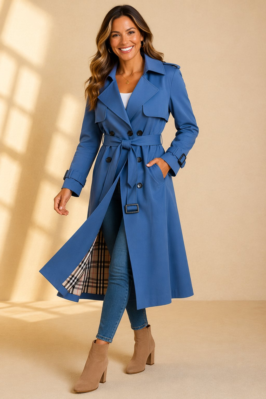 Jessika | Stilvoller und moderner Damen Trenchcoat