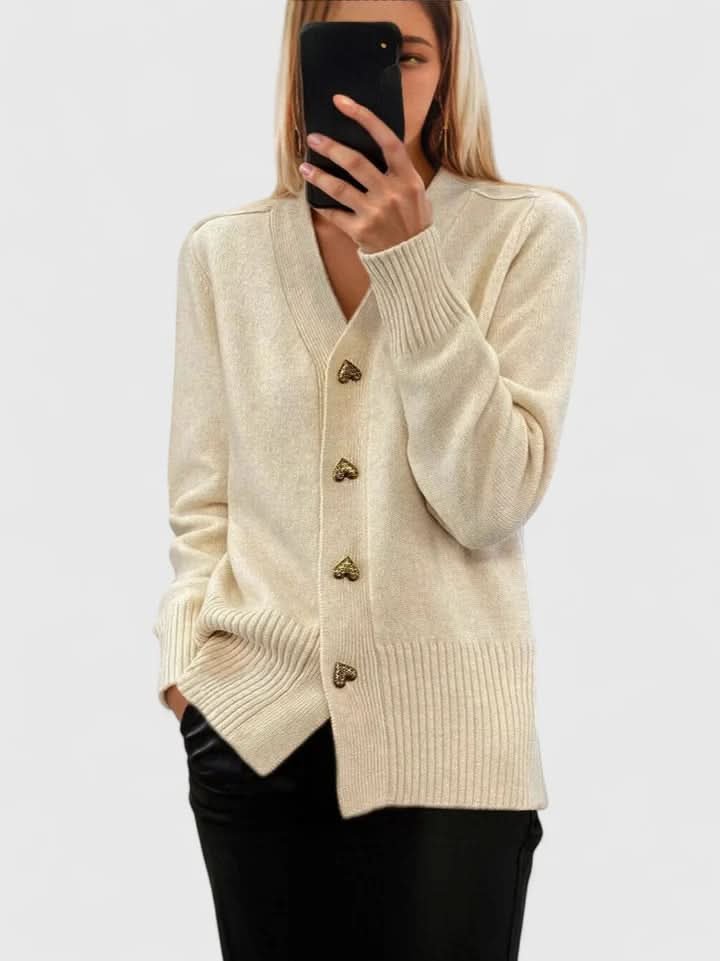 Bella | Knit Cardigan – Elegant Layer für Frauen