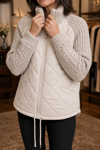 Freya | Stilvolle und warme Damen Pufferjacke